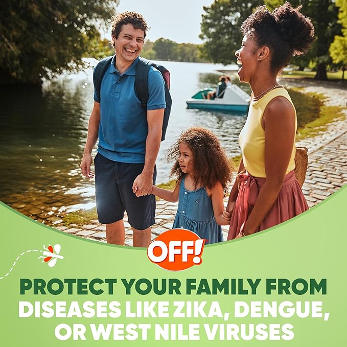 OFF! Deep Woods Insect Repellent Aerosol, Dry, Non-Greasy Formula, Bug Spray with Long Lasting Protection from Mosquitoes and Ticks, 4 Oz, 2 Count
