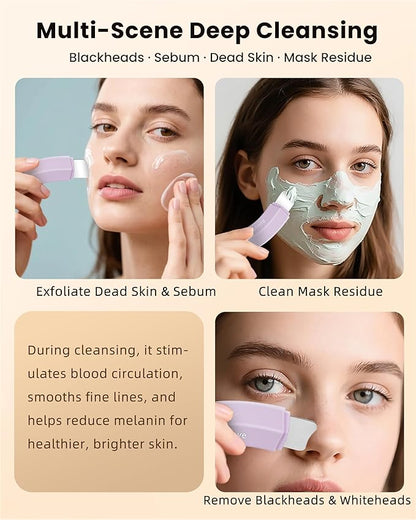 Blackhead Remover Tool – Dual-Head Face Scraper & Pore Cleaner for Deep Facial Cleansing, Nose Scraper for Nose & T-Zone, Skin Care Tool for Men and Women