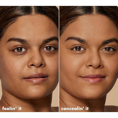 e.l.f. Hydrating Camo Concealer, Covers Blemishes & Under-Eye Circles, Full-Coverage & Delivers A Satin Finish, Vegan & Cruelty-Free, Tan Neutral
