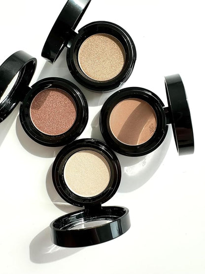Sandstone Scandinavia Eyeshadow for Sensitive Eyes, Eyeshadow with Long Durability, Allergy Certified, Fragrance-Free and Vegan Eye Make-Up, Hypoallergenic Make-Up (584 Dark Bronze)
