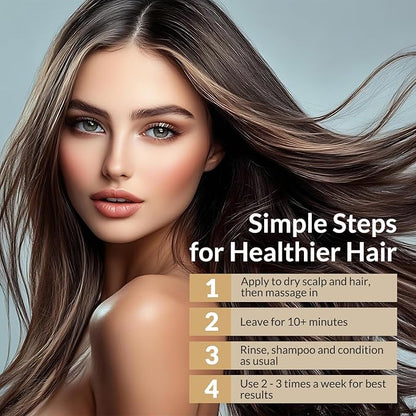 Aroma Therapy Pre-Wash Hair Oil Serum 30ml / 1 Fl.oz (Repair & Strengthening)