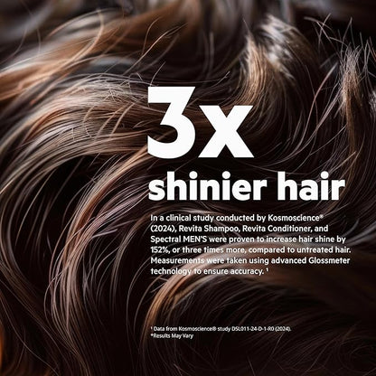 DS Labs Revita Shampoo & Conditioner Kit, 205 mL - Two-Step Scalp Care System for Fuller-Looking, Volumized Hair, Lightweight Hydration, Sulfate & Silicone Free, Color Safe, For Men & Women