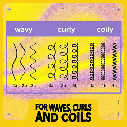Got2B Curled Curl Defining Jelly, 15 Fl Oz, Curl Gel with 72-Hour Frizz Control, Locks in Moisture for Wavy, Curly & Coily Hair, Light Hold, No Crunch Vegan Formula with Vitamin E and Argan Oil