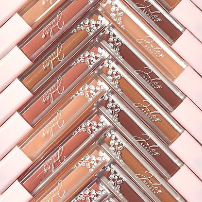 Julep So Plush Hydrating Lip Gloss Trio - High-Shine Hydrating Lightweight Lip Color - Non-Sticky Formula - Vitamin E Soothes and Repairs Lips