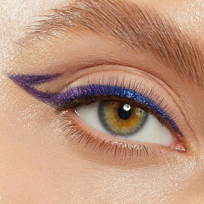 ColourPop Crème Gel Waterproof Chrome Eyeliner - 18HR Wear, Ultra-Pigmented Eyeliner Pencil with Matte & Metallic Finishes - Smudge-Proof, Vegan & Cruelty-Free - Ventura Blvd (0.01 oz)