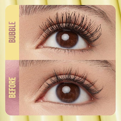 Maybelline The Colossal Bubble Washable Mascara, Buildable Mascara Volume and Length Formula for Bold, Separated Lashes, Brownish Black, 1 Count