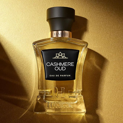 H HABIBI Cashmere Oud Perfume for Men – 2.5 oz (75ML) Long Lasting Arabian Cologne, Spicy Floral Woody Men Perfume, Luxury Fragrance Gift for Special Occasions