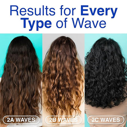 Wave Revival Shampoo for Curly Hair Women - Frizz-Fighting & Hydrating Curl Shampoo for Defined Waves | Sulfate-Free & Paraben-Free