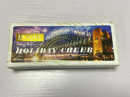 EUQEE Holiday Cheer Premium Fragrance Oils Set of 6 - Forest Pine, Christmas Wreath, Brown Sugar, Harvest Spice, Gingerbread, Pumpkin Pie - Scented Oils for Diffuser, Candle Making (10ml)