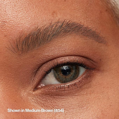Revlon ColorStay Micro Eyebrow Pencil with Built In Spoolie Brush, Infused with Argan and Marula Oil, Stocking Stuffer for Her, 454 Medium Brown, 0.003 oz