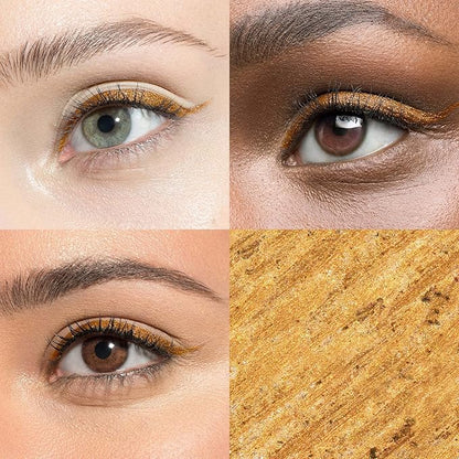 Julep When Pencil Met Gel Eyeliner Trio – Blackest Black, Sunset Gold, 17 Smoky Plum – Long-Lasting, Smudge-Proof Gel Eyeliner