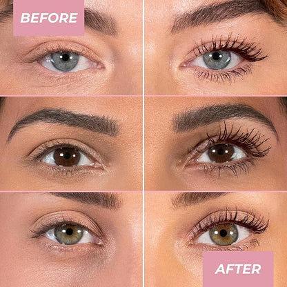 MCoBeauty - Xtendlash Tubing Mascara - Award Winning Black-Brown Mascara for Lifted, Defined Lashes - Richly Pigmented - Smudge Proof, Buildable Formula - Eye Makeup