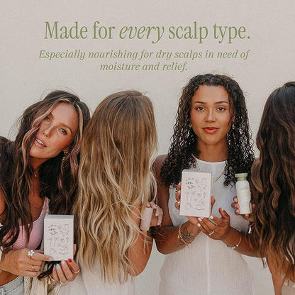Salee- Dry Scalp Serum Nourishing & Moisturizing| Biotin, Caffeine For Thinning Hair, Reduce Shedding, Hydrate, Stimulate+ Hyaluronic Acid