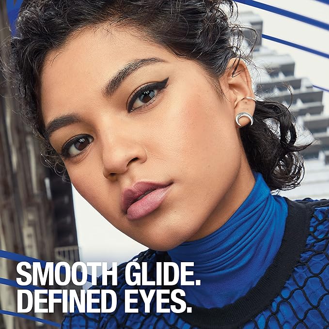Maybelline Unstoppable Waterproof Mechanical Black Eyeliner Pencil, Easy to Apply, Smooth Glide, Up to 24 Hour Wear, Onyx, Pack of 2