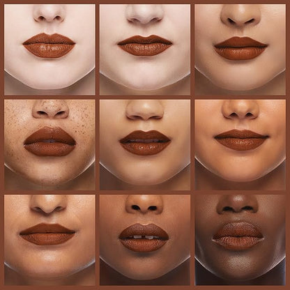 Palladio Retractable Waterproof Lip Liner High Pigmented and Creamy Color Slim Twist Up Smudge Proof Formula with Long Lasting All Day Wear No Sharpener Required, Coffee