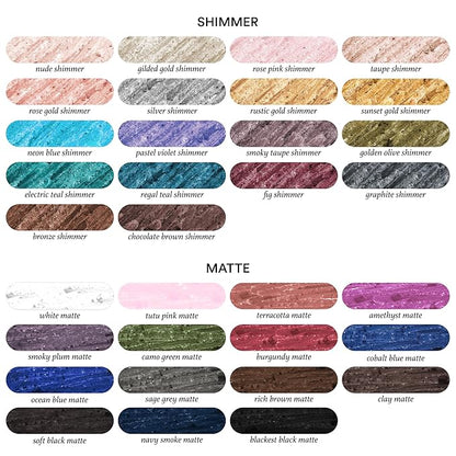 Julep When Pencil Met Gel Sharpenable Multi-Use Longwear Eyeliner Pencil - Navy Smoke - Transfer-Proof - High Performance Liner