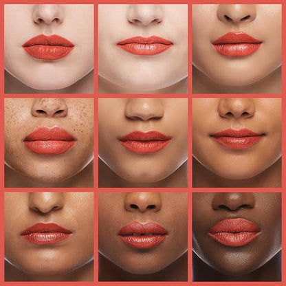 L'Paige L49 - PEACH NECTAR Designer Lipstick | Aloe Vera-Based, Long-Lasting, Moisturizing | Warm Peach-Coral with a Satin Cream Finish