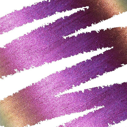 ColourPop Crème Gel Waterproof Chrome Eyeliner - 18HR Wear, Ultra-Pigmented Eyeliner Pencil with Matte & Metallic Finishes - Smudge-Proof, Vegan & Cruelty-Free - Actin Up (0.01 oz)