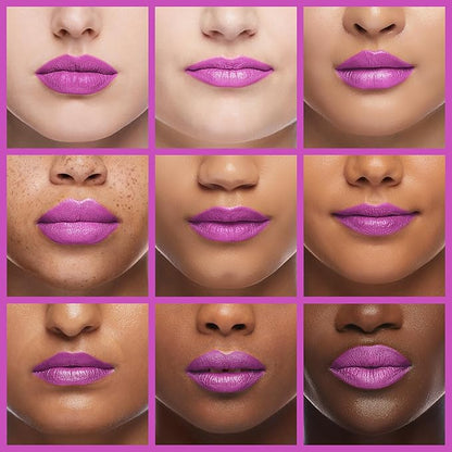 L'Paige L21 - ELECTRIC FUCHSIA Designer Lipstick | Aloe Vera-Based, Long-Lasting, Moisturizing | Vibrant Fuchsia with Glossy Radiant Finish