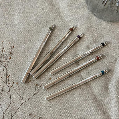 Sandstone Scandinavia Hypoallergenic Waterproof Eyeliner - Fragrance Free Metallic Eye liner - Vegan and Cruelty Free Eye Pencil - Eyeliner Pencil for Sensitive Eyes (Black)