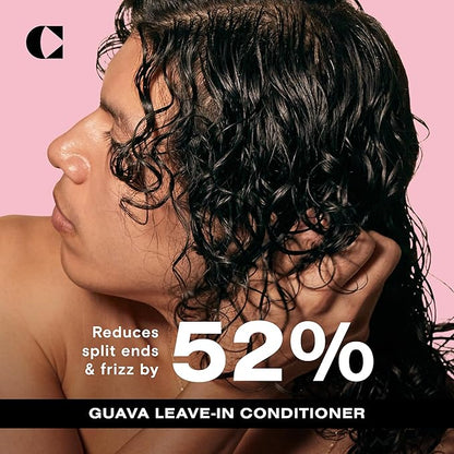 Ceremonia Guava Leave-In Conditioner Deep Hydration Repair Cream with Tamarind and Avocado, 6.7 Fl Oz | 200 mL