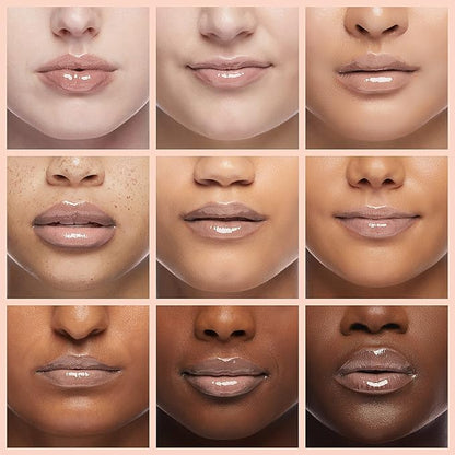 Palladio Lip Gloss, Non-Sticky Lip Gloss, Contains Vitamin E and Aloe, Offers Intense Color and Moisturization, Minimizes Lip Wrinkles, Softens Lips with Beautiful Shiny Finish, Vanilla Cupcake