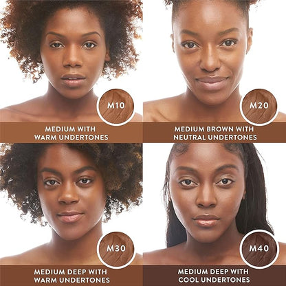 Mented Cosmetics Stick Foundation Make Up, Concealer & Contour Stick for Medium Skin, Cream Foundation for Black Women Makeup, Vegan and Cruelty Free, M10