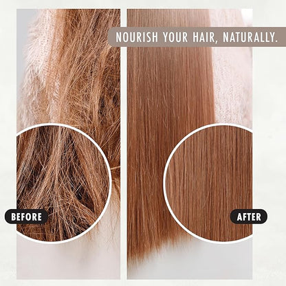 Argan Oil for Hair, Nourishing, Strengthening - Curly Dry Frizzy Damaged Hair, Adds Shine and Moisturizes, Scented Organic Oil, Lavender & Clary Sage - 3.4 oz