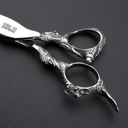 Professional Japanese Hair Scissors - 440C Stainless Steel/Rose Razor Edge (8 Inch Flat)