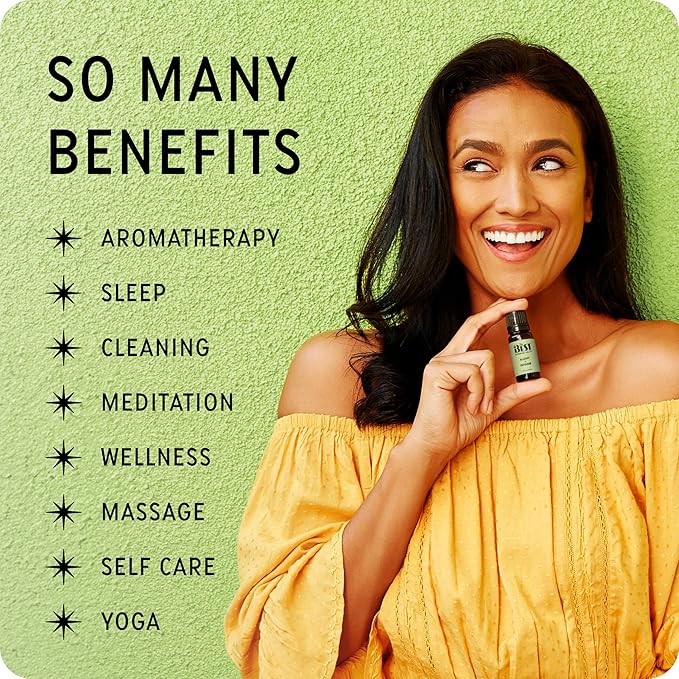 The Best Lemon Essential Oil Roll-On- Premium Grade- Pre-Diluted in Coconut Oil- Ready to Use- 10 ml (.33 fl oz)