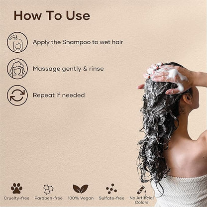 Botanic Hearth Argan Shampoo, Hydrating & Volumizing, Sulfate & Paraben Free, All Hair Types & Color Treated Hair, Men and Women 16 fl oz