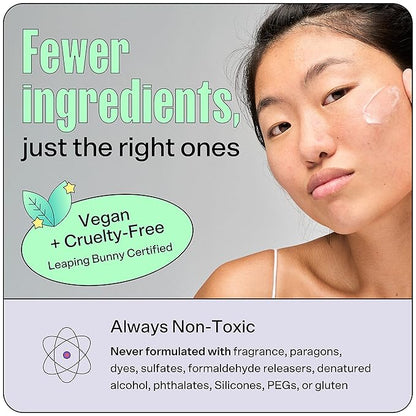 Bubble Skincare Break Even Balancing Face Toner - Gentle Exfoliating Toner & Pore Minimizer for Normal to Oily Skin Types - Skin Care Formulated with Green Tea Extract and Niacinamide (100ml)