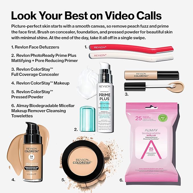 Revlon Liquid Foundation, ColorStay Face Makeup for Combination & Oily Skin, SPF 15, Medium-Full Coverage with Matte Finish, 360 Golden Caramel, 1 Fl Oz
