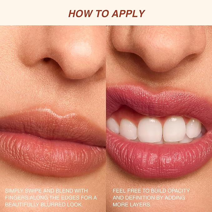 Freck Beauty MAKEOUT CLUB Soft Blur Lipstick – Medium-to-Full Coverage, 8-Hour Wear, Transfer-Proof, Buildable Soft Matte Finish, Wearable Color for All Skin Tones | THE MOMENT (Muted Rose)