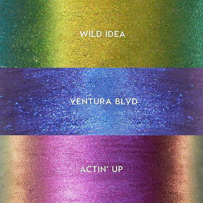 ColourPop BFF Crème Gel Waterproof Chrome Eyeliner Kit - 18HR Wear, Ultra-Pigmented Eyeliner Pencil with Matte & Metallic Finishes - Includes Shades Wild Idea, Ventura Blvd & Actin' Up (3 Count)